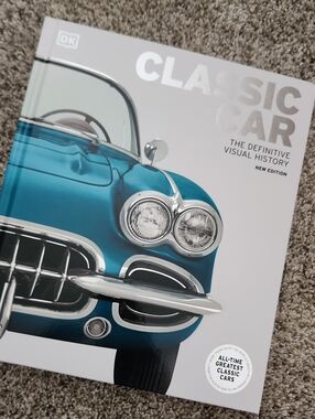 DK Classic Car: The Definitive Visual History Automotive Photography Book